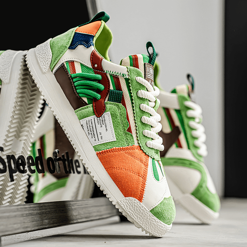 Maja Retro Step Sneakers – limited edition & colorful