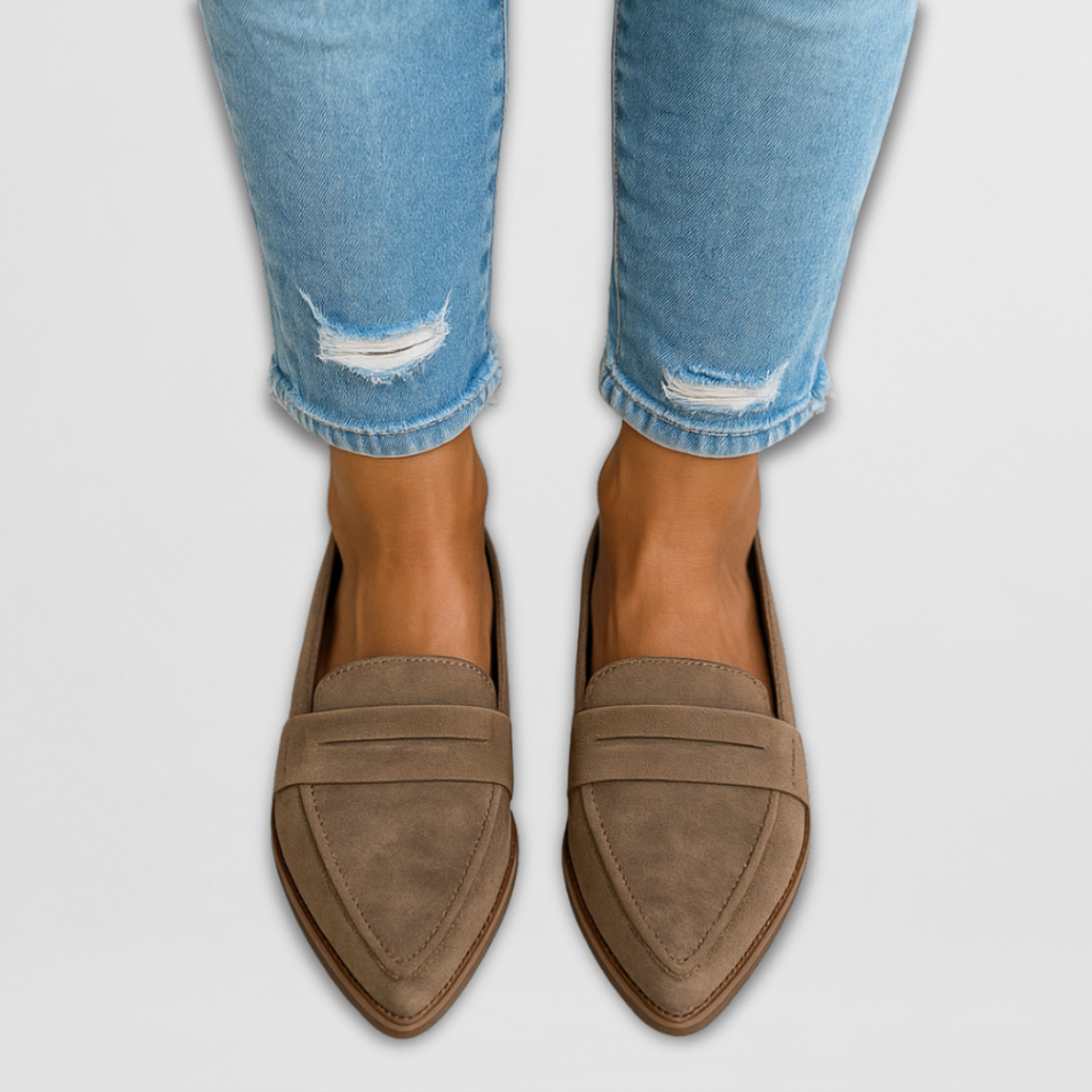 House Elegance Loafer – suede & suede