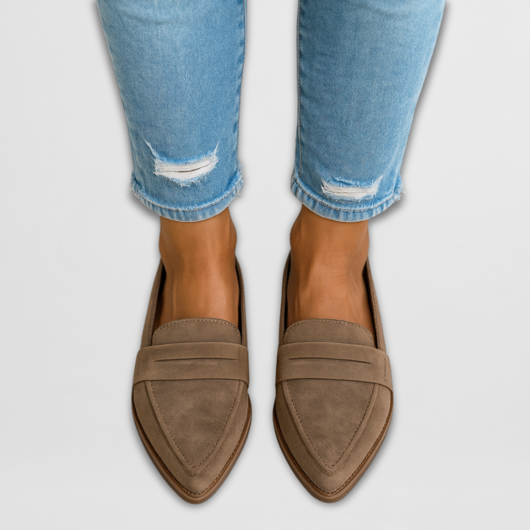House Elegance Loafer – suede & suede