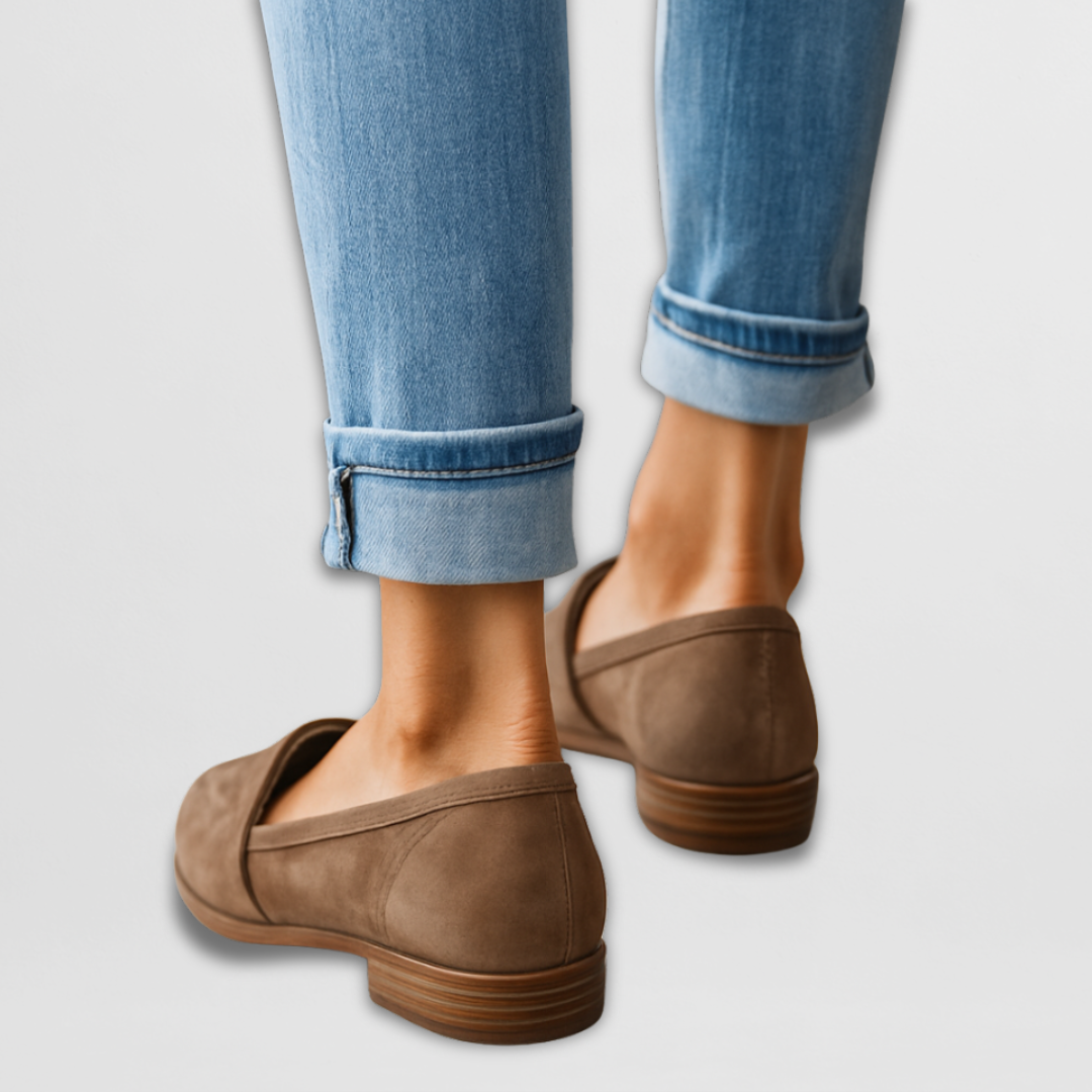 House Elegance Loafer – suede & suede