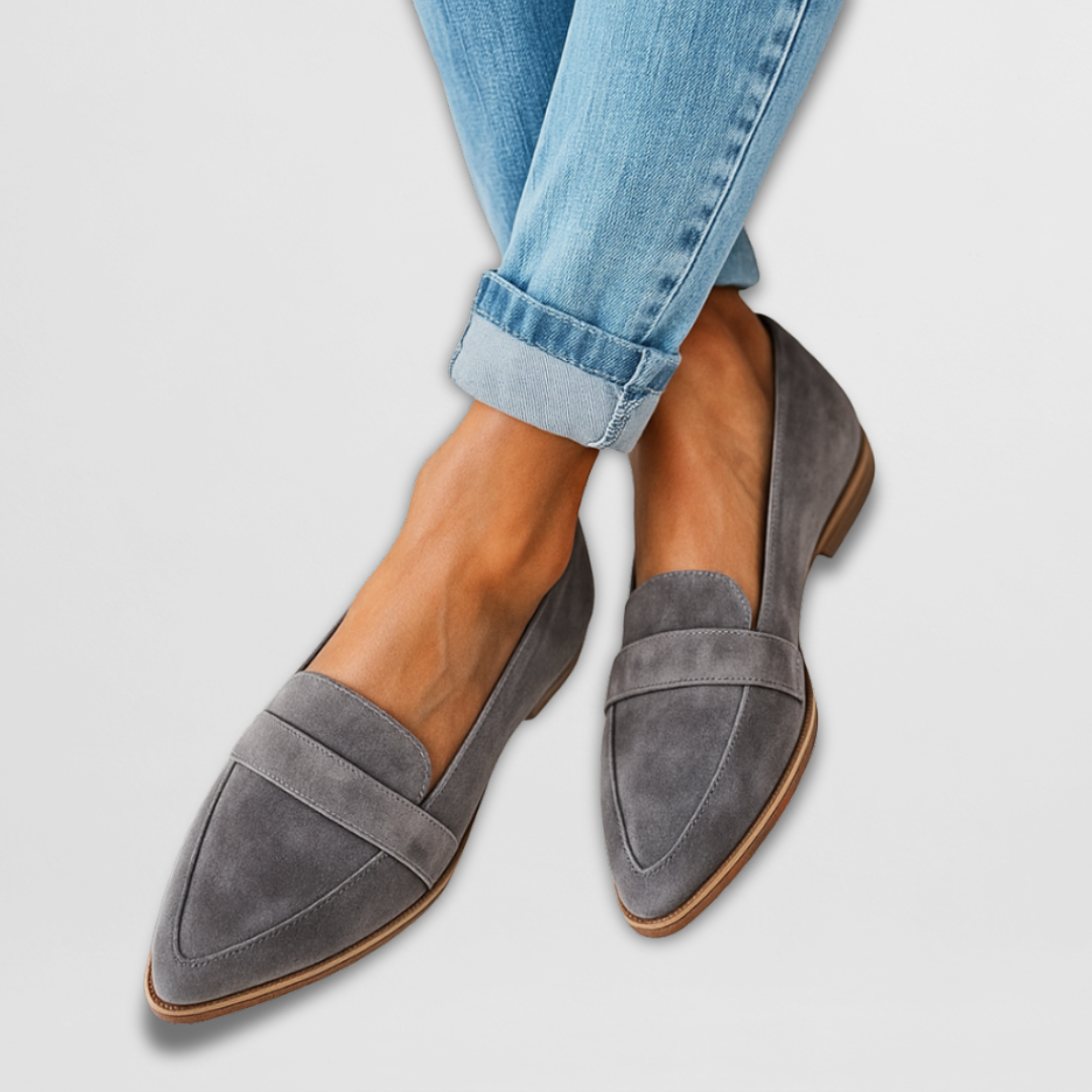 House Elegance Loafer – suede & suede