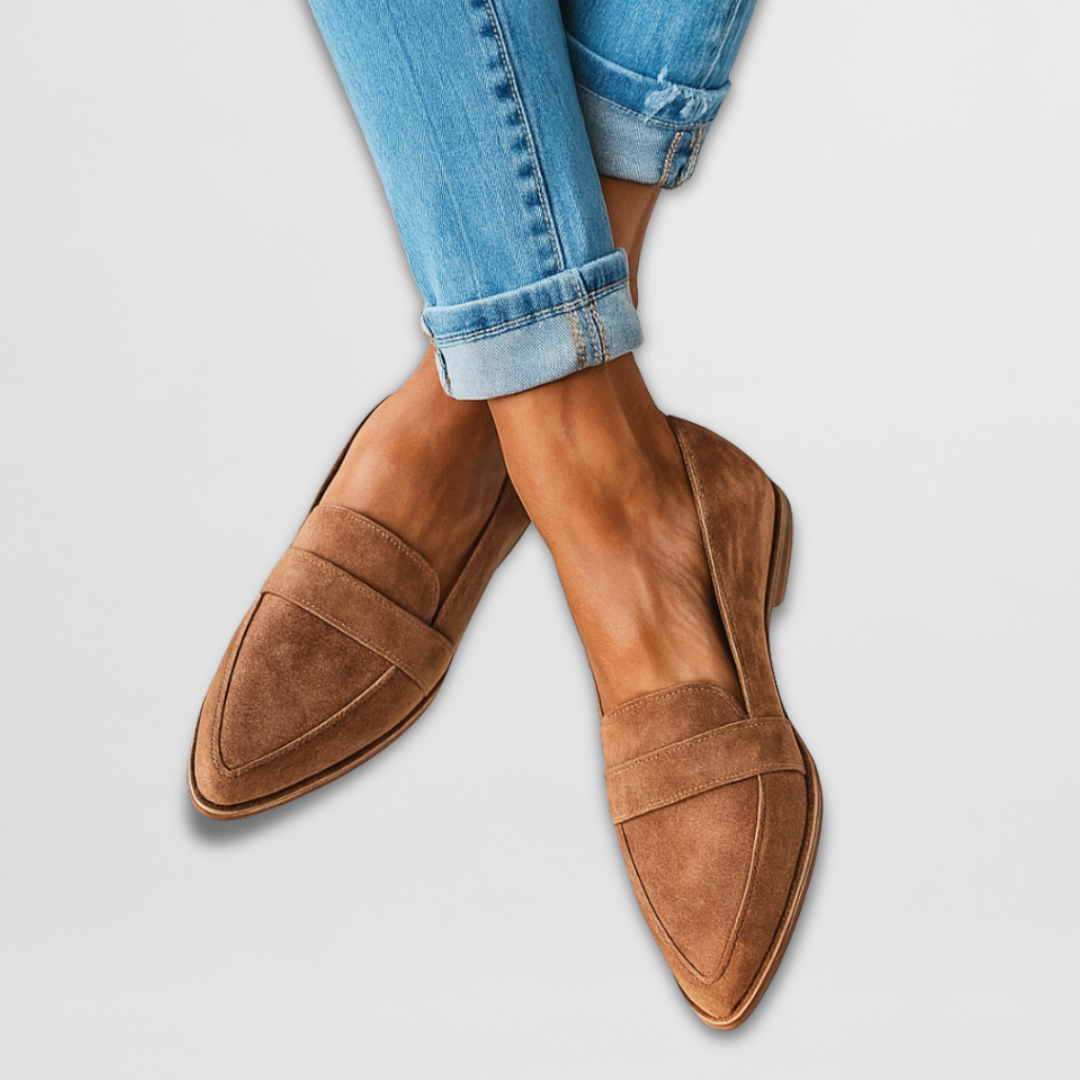 House Elegance Loafer – suede & suede