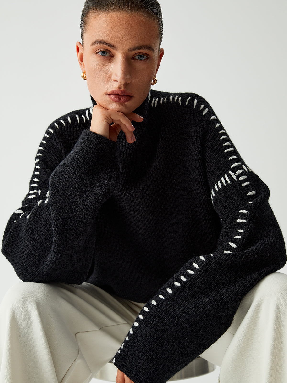 Avery Hope Sweater – oversized & refined