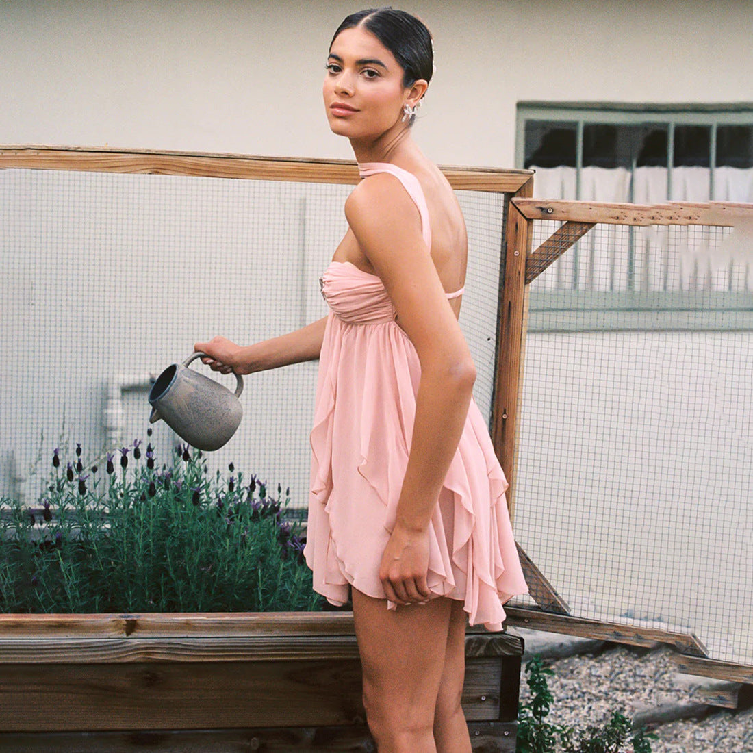 Camille Aria Dress – halter & romantic