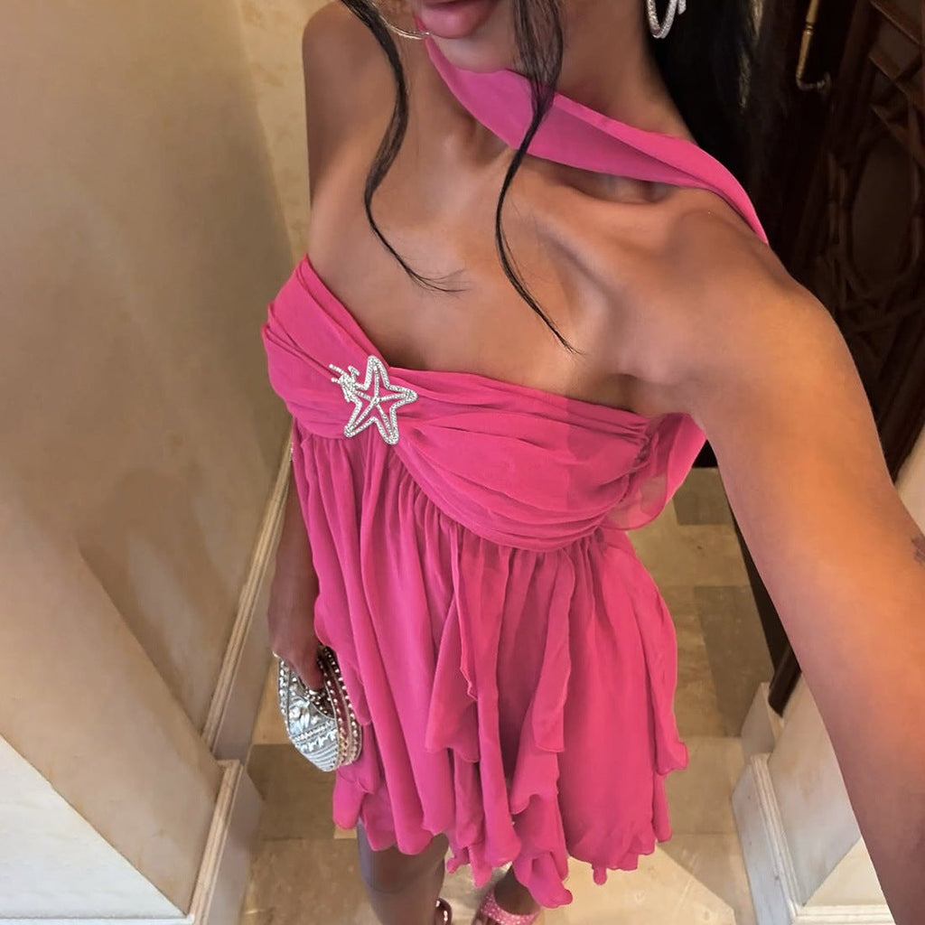 Camille Aria Dress – halter & romantic