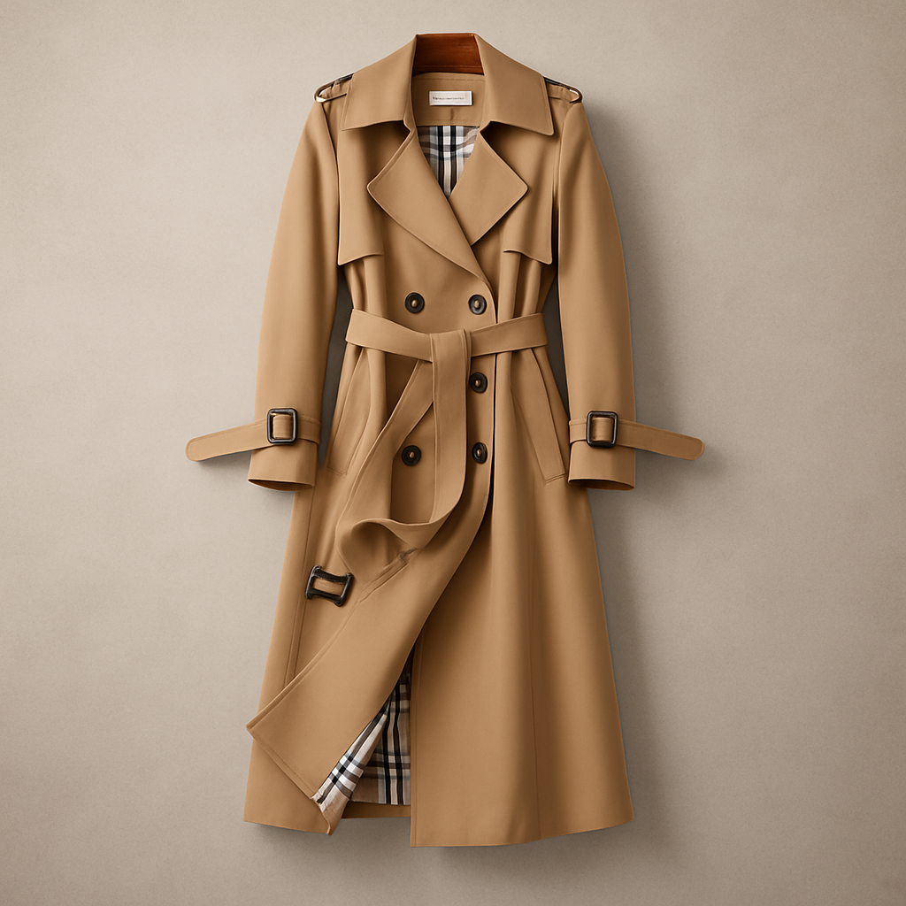 Élodie Sienna Trench – tailored & elegant