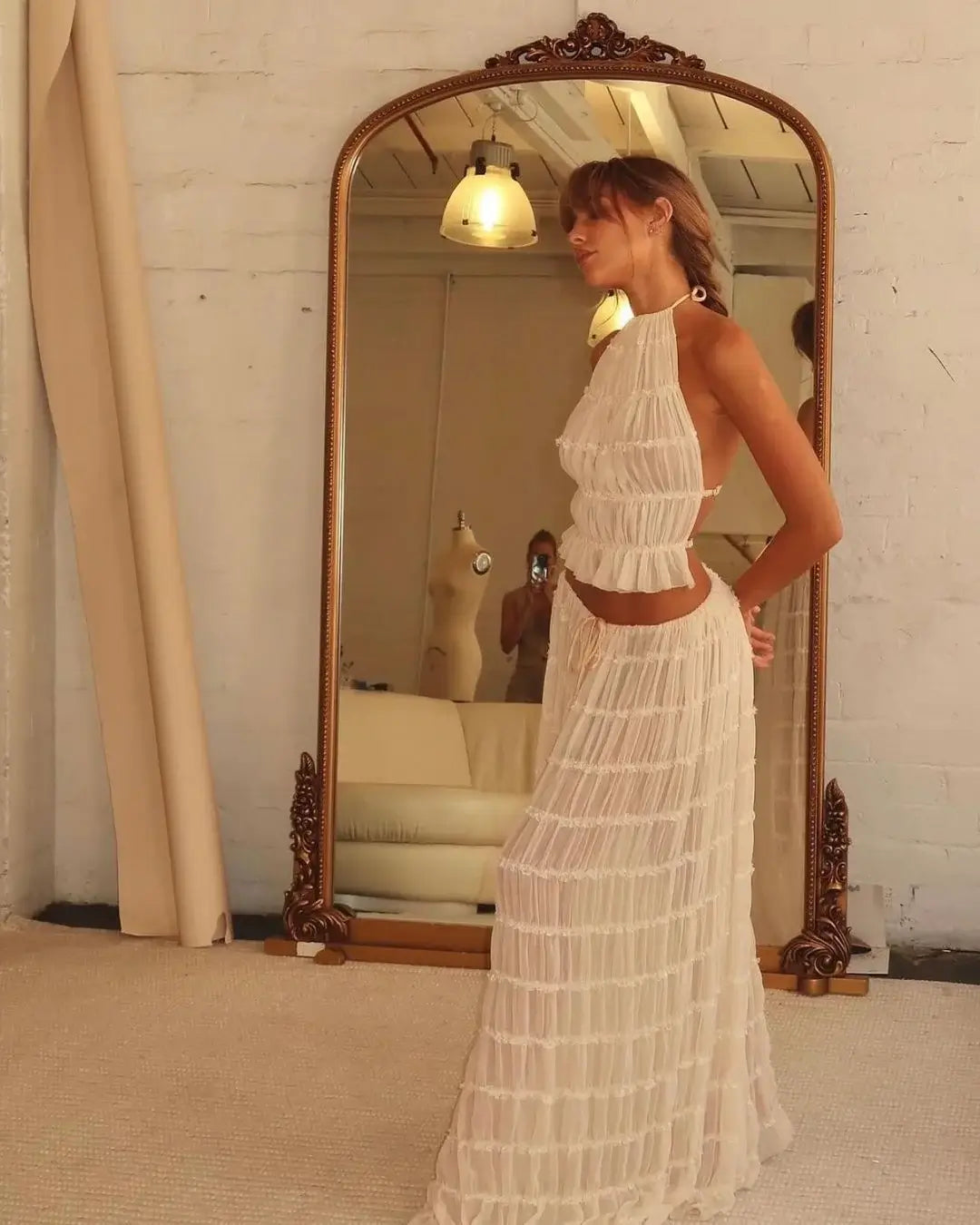 Élodie Bohème Dress – ruffles &amp; relaxed fit