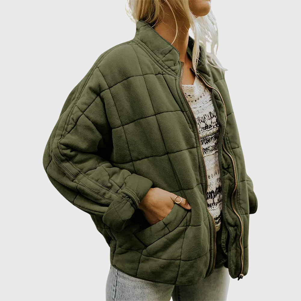 Marija Topla Coat – gewatteerd & oversized