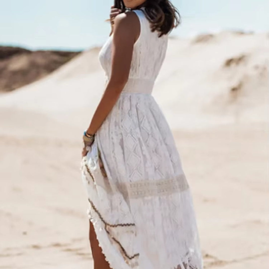 Manon Zéphyr Kleid – sanfte Rüschen und fröhlicher Farbton