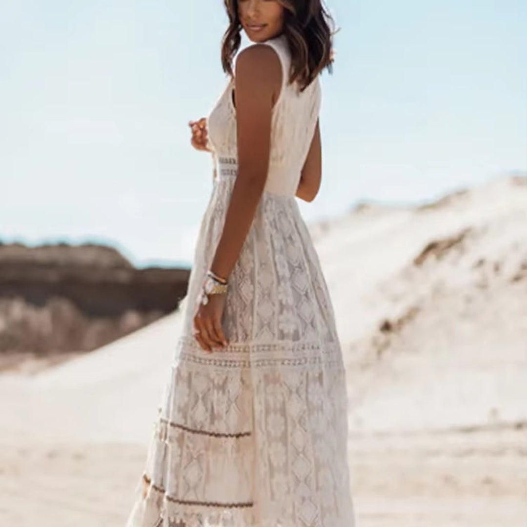 Manon Zéphyr Kleid – sanfte Rüschen und fröhlicher Farbton