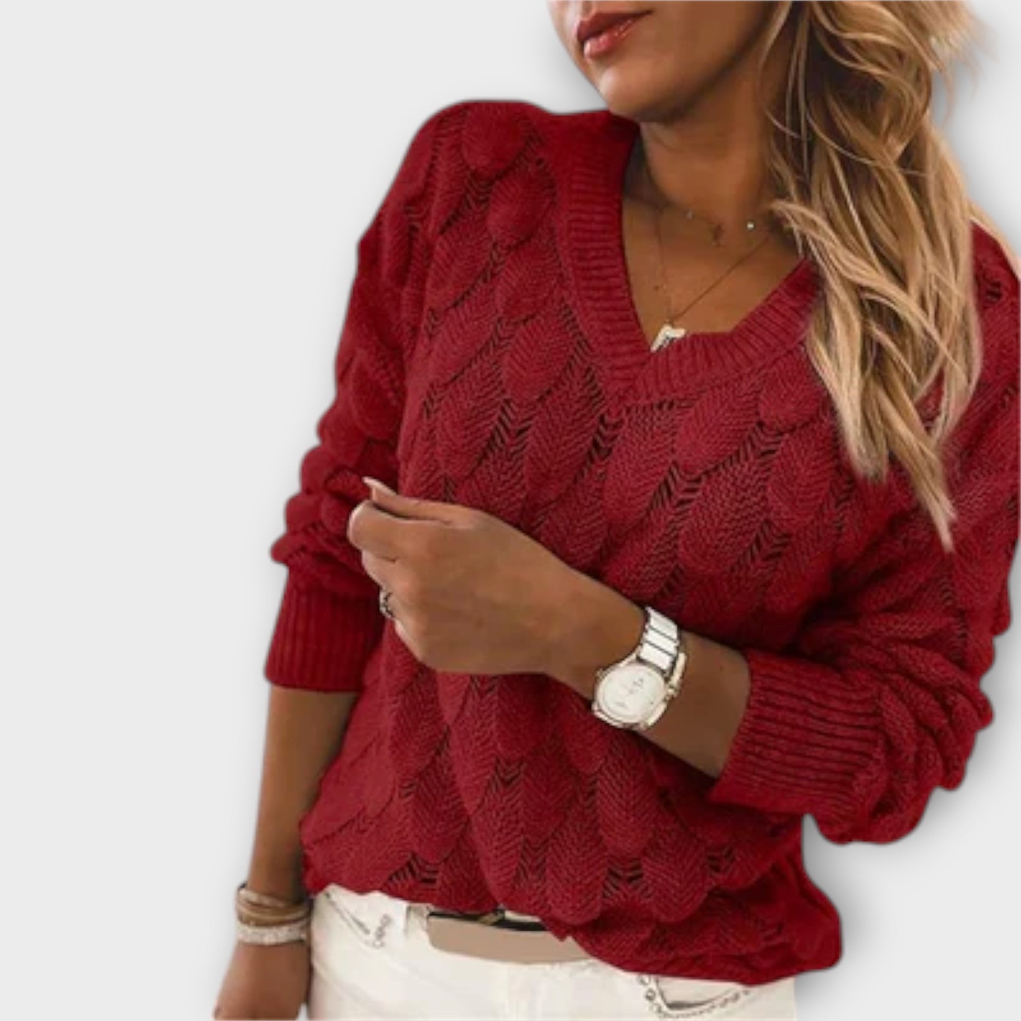 Lana Val Sweater – flattering & cozy