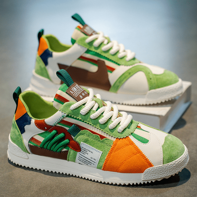 Maja Retro Step Sneakers – limited edition & colorful