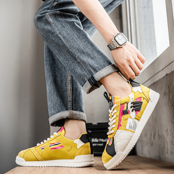 Maja Retro Step Sneakers – limited edition & colorful